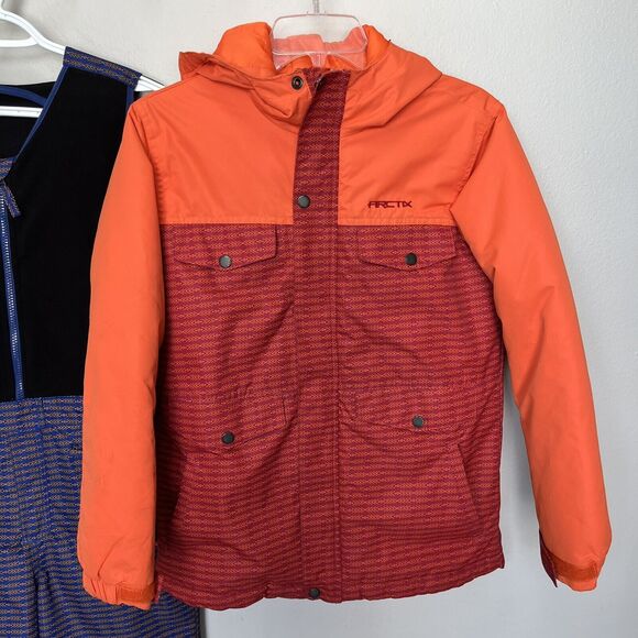 Arctix | Limitless Fleece Top Bib Overalls & Slalom Insulated Jacket Youth Large - Picture 2 of 11